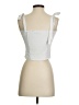 Crescent White Sleeveless Blouse Size S - photo 2