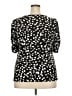 Perseption Concept Black 3/4 Sleeve Blouse Size 3X - photo 2