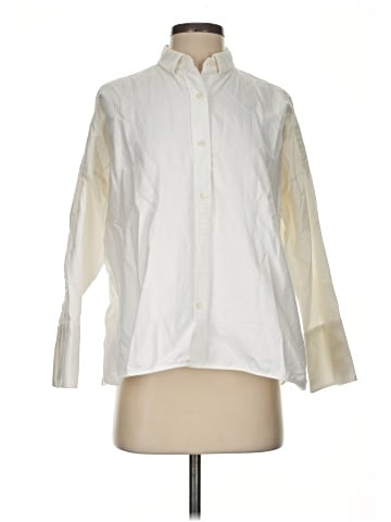 Everlane 3/4 Sleeve Button-Down Shirt (view 1)