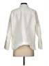 Everlane Solid Ivory 3/4 Sleeve Button-Down Shirt Size 2 - photo 2