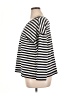 J.Jill Stripes Black 3/4 Sleeve Top Size XL - photo 5