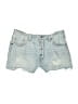 Levi's 100% Cotton Blue Denim Shorts Size 29 waist - photo 1