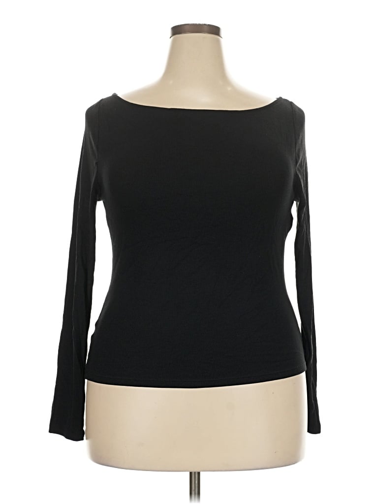 Pre-owned Wild Fable Cardigan Sweater In Black