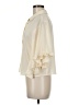 Forever 21 Contemporary Ivory Short Sleeve Blouse Size M - photo 5