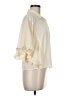Forever 21 Contemporary Ivory Short Sleeve Blouse Size M - photo 4