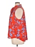 Ann Taylor 100% Polyester Red Sleeveless Blouse Size XL - photo 5