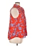 Ann Taylor 100% Polyester Red Sleeveless Blouse Size XL - photo 4