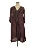 Shoreline 100% Rayon Brown Cardigan Size 3X - photo 1