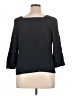Garnet Hill Black 3/4 Sleeve Blouse Size XL - photo 2