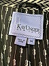Kay Unger Houndstooth Gray Blazer Size 14 - photo 6