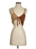 Romwe Brown Tank Top Size S - photo 1