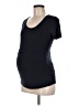 Seraphine Black Short Sleeve Top Size Med Maternity - photo 1