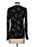 Ann Taylor Floral Black Long Sleeve Blouse Size XS - photo 2