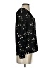 Ann Taylor Floral Black Long Sleeve Blouse Size XS - photo 4