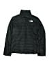 The North Face 100% Polyester Black Snow Jacket Size 10 - 12 - photo 2