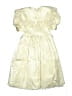 Assorted Brands 100% Acetate Ivory Gold Dress Size 10 - photo 2