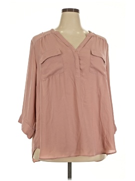 Torrid 3/4 Sleeve Blouse (view 1)