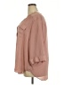 Torrid 100% Polyester Pink 3/4 Sleeve Blouse Size 3X Plus (3) - photo 5
