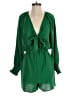 Unbranded 100% Polyester Green Romper Size S - photo 1