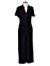Nine West 100% Rayon Solid Black Jumpsuit Size XS - photo 1