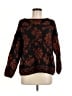 Express Tricot Paisley Black Pullover Sweater Size M - photo 1