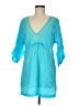 Gap 100% Cotton Teal 3/4 Sleeve Blouse Size M - photo 1