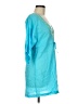 Gap 100% Cotton Teal 3/4 Sleeve Blouse Size M - photo 4