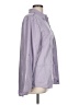 Chico's Purple Long Sleeve Button-Down Shirt Size Lg (2) - photo 4