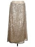 Old Navy Metallic Gold Silver Formal Skirt Size XL - photo 1