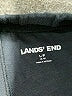 Lands' End 100% Cotton Solid Black Athletic Shorts Size L (petite) - photo 3