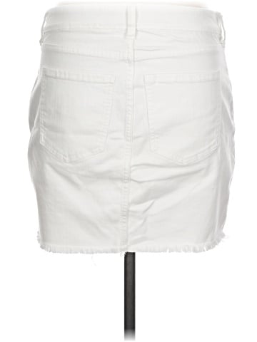 Liverpool Los Angeles Denim Skirt (view 2)