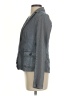 Eddie Bauer Stripes Blue Gray Blazer Size XS - photo 5