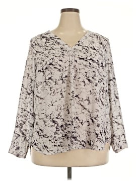 Saint Tropez West Long Sleeve Blouse (view 1)