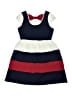 Pink & Violet Stripes Ivory Dress Size 10 - photo 2