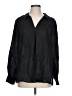 Vince Camuto Black Long Sleeve Blouse Size L - photo 1