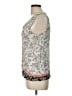 Garnet Hill Gray Sleeveless Blouse Size 12 - photo 5
