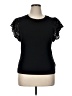 Gap Black Short Sleeve Top Size XL - photo 1