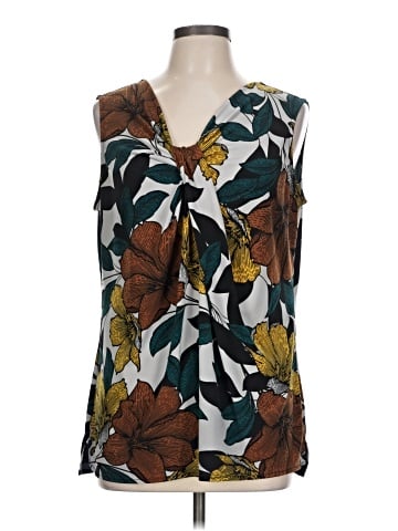 Worthington Sleeveless Blouse (view 1)
