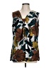 Worthington Brown Sleeveless Blouse Size L - photo 1