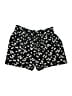 SO 100% Rayon Floral Black Shorts Size M - photo 1