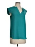J.Crew Teal Sleeveless Blouse Size 2 - photo 5