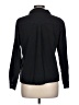 Shein 100% Cotton Black Long Sleeve Button-Down Shirt Size L - photo 2