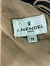 J. Mendel Tan Cocktail Dress Size 10 - photo 4