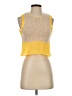 Zara Yellow Sleeveless Top Size S - photo 1