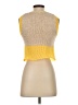Zara Yellow Sleeveless Top Size S - photo 2