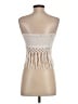 Zara Ivory Sleeveless Top Size S - photo 2