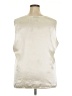 Notations 100% Polyester Ivory Sleeveless Blouse Size 2X - photo 2