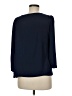 CAbi 100% Polyester Blue 3/4 Sleeve Blouse Size M - photo 2