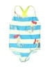 Mini Boden Stripes Blue One Piece Swimsuit Size 2 - 3 - photo 1