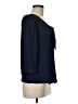 CAbi 100% Polyester Blue 3/4 Sleeve Blouse Size M - photo 4